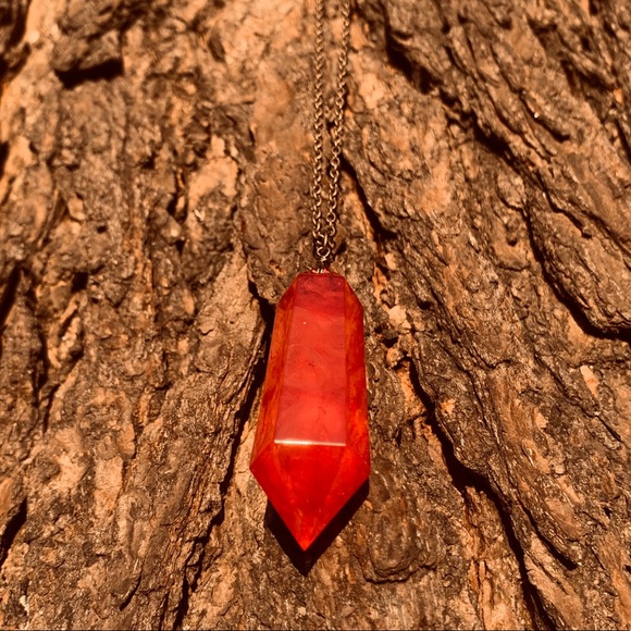 Handmade ✨ASH & EMBER Crystal Pendant - Picture 5 of 6